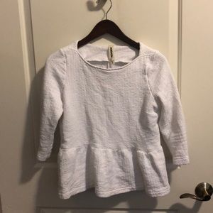 AMADI Peplum Blouse *Anthropologie*